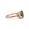 Bague tourmaline coussin avec monture en or jaune – Joaillerie Nantes
