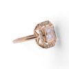 Bague Art Deco ornée de diamants GVS