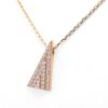Collier pavage de diamants or jaune – Collier or Nantes