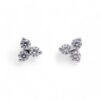 Boucles d'oreilles élégantes en or blanc – Bijouterie Nantes