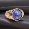 Bijou En Or Jaune Avec Tanzanite 5.32 Carats, Nantes