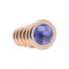 Élégante Bague Tanzanite Cabochon En Or Jaune, Nantes