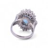 Bijou D’Occasion Avec Aigue-Marine Et Halo De Diamants, Nantes
