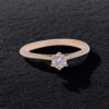 Bijou en or jaune avec diamant 0.18 carat, Nantes