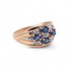 Bijou ancien avec saphirs bleus et diamants, Nantes