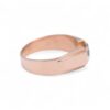 Bague homme ou femme diamant or rose, Nantes