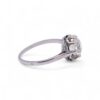 Bague art déco en platine avec diamant, Nantes