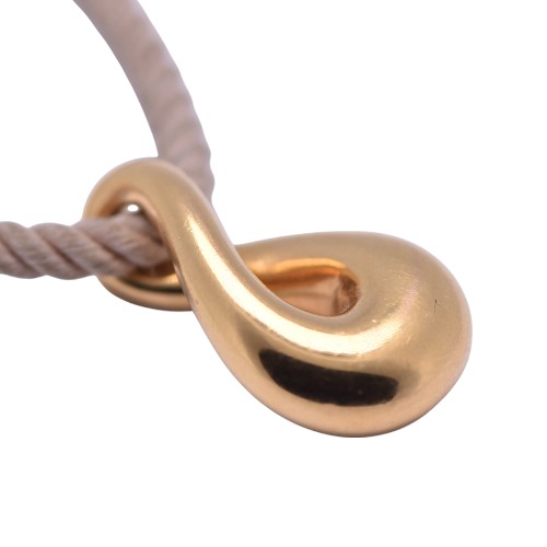 Collier cordon Fred en or jaune, Nantes