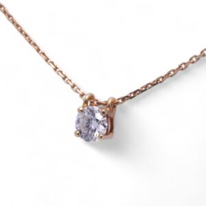 Collier diamant coulissant en or jaune, Nantes