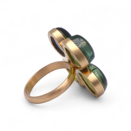 DSC_0734-Photoroom Élégante bague fleur tourmalines vertes et diamant, Nantes