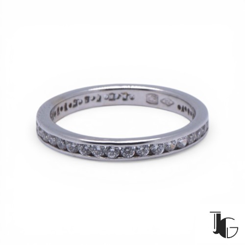 Alliance diamants rail or blanc Nantes