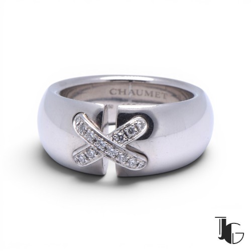 Bague chaumet liens diamants joaillerie guerin nantes