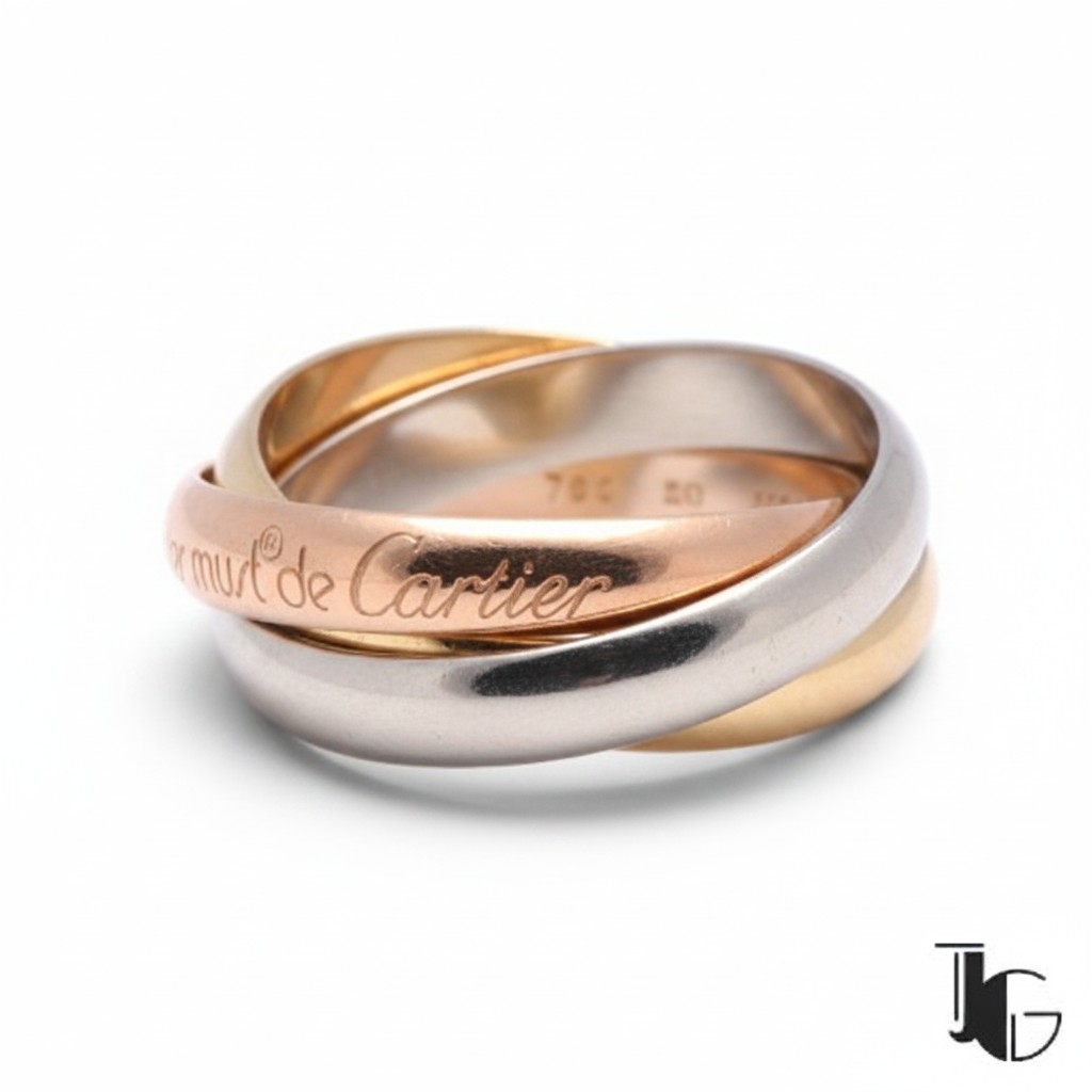 Bague cartier trinity joaillerie guerin nantes