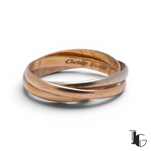 Bague cartier trinity joaillerie guerin nantes