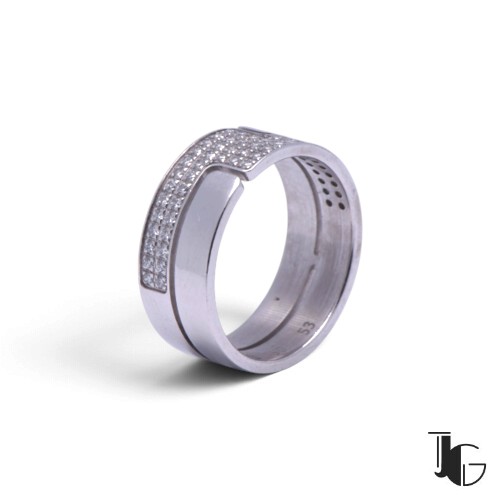 i132 3 Bague Dinh Van diamants – bijouterie nantes – joaillerie guerin nantes