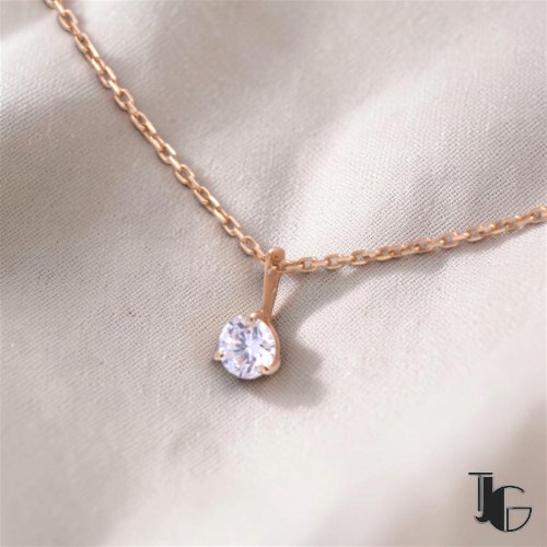 Collier diamant or jaune – bijoux ancien nantes – joaillerie guerin nantes