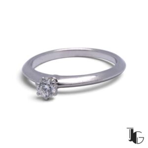 Solitaire Tiffany & Co diamant – joaillerie guerin nantes