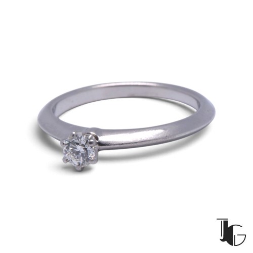 Solitaire Tiffany & Co diamant – joaillerie guerin nantes