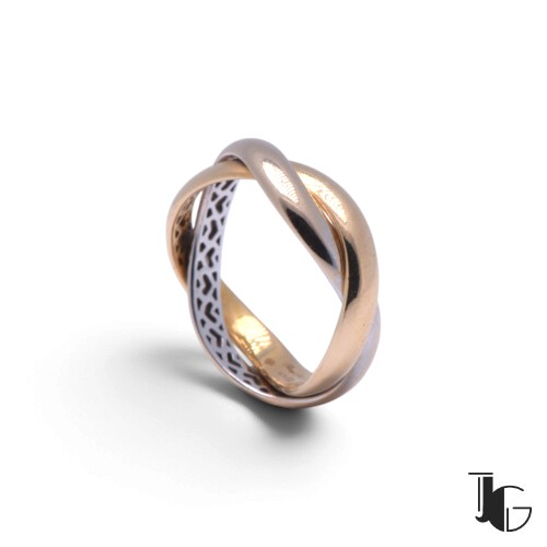 r541 7 Alliance Piaget collection Tresse – bijoux de seconde main – joaillerie guerin nantes