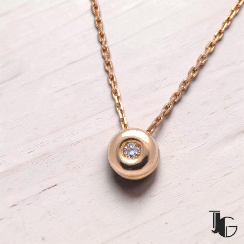 Collier diamant 0,60 carat – bijoux ancien nantes – joaillerie guerin nantes