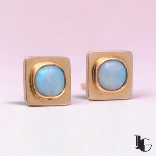 Boucles opales d’Australie – bijoux ancien nantes – joaillerie guerin nantes